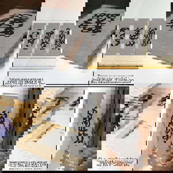 Art Print Abstract | Set of 3 wall art prints