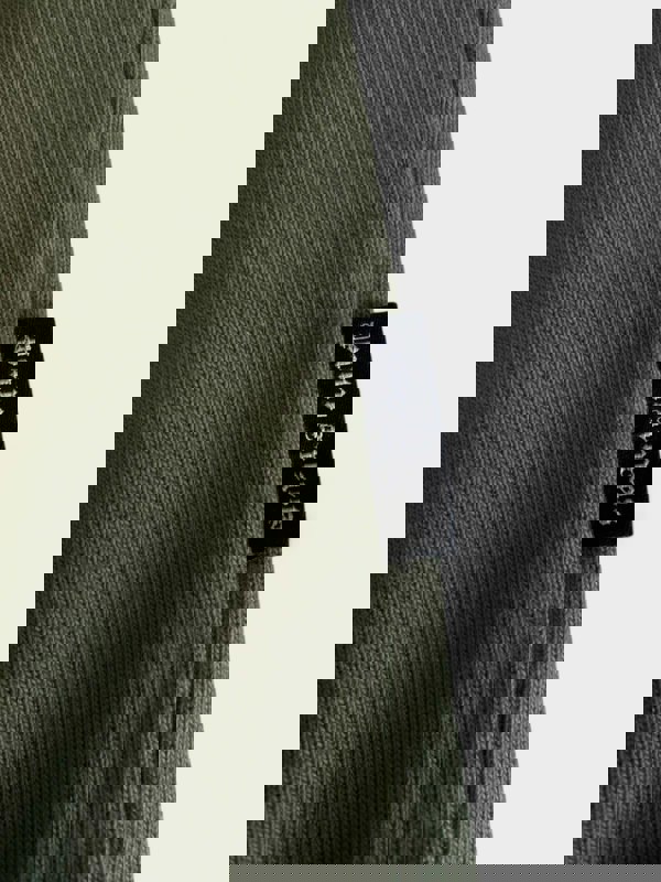 Palm Angels Burning Logo Sweatshirt Military Green