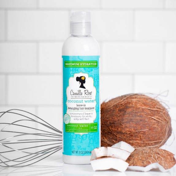 coconut water leave-in detangler