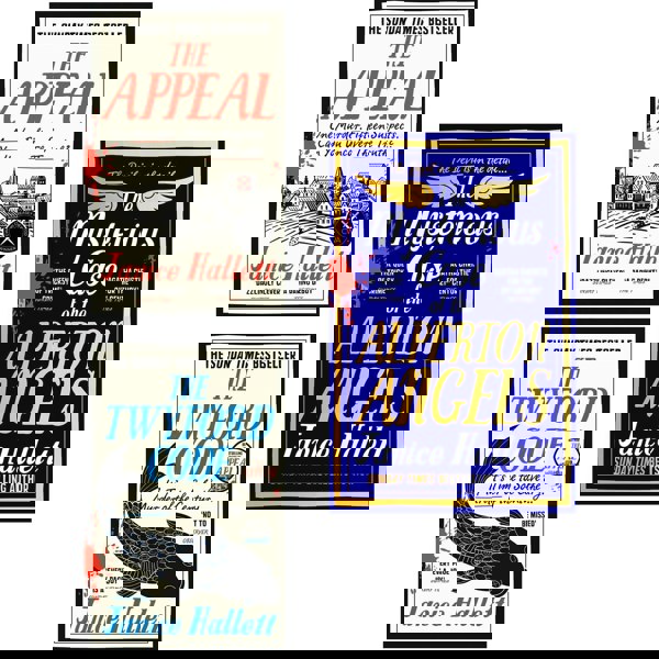 Janice Hallett 3 Book Set The Appeal, The Twyford Code, The Mysterious Case of the Alperton Angels