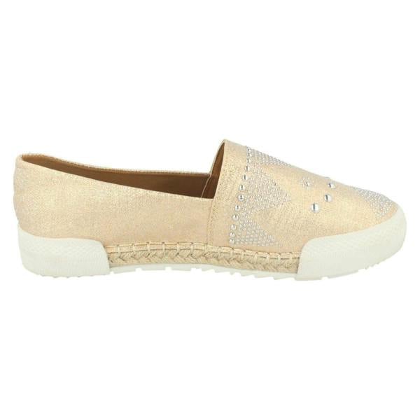 Savannah Ladies Savannah Rope Edge Espadrilles