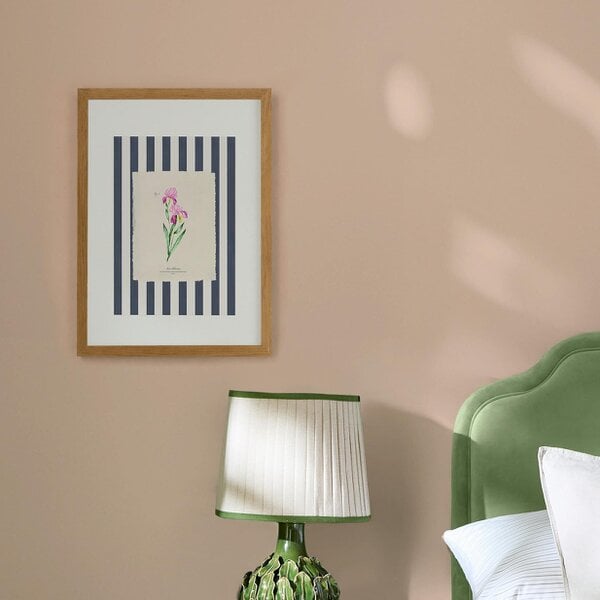 Joules Iris in Bloom A2 Wood Frame | Blue