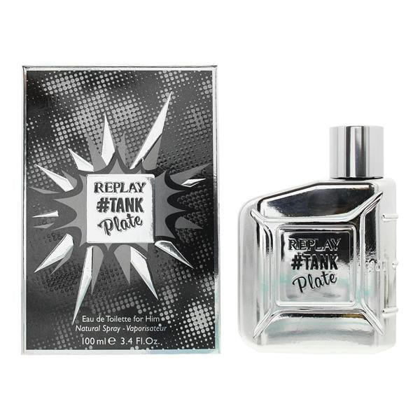 Replay Tank Plate For Him Mens Eau De Toilette 100ml Fragrance
