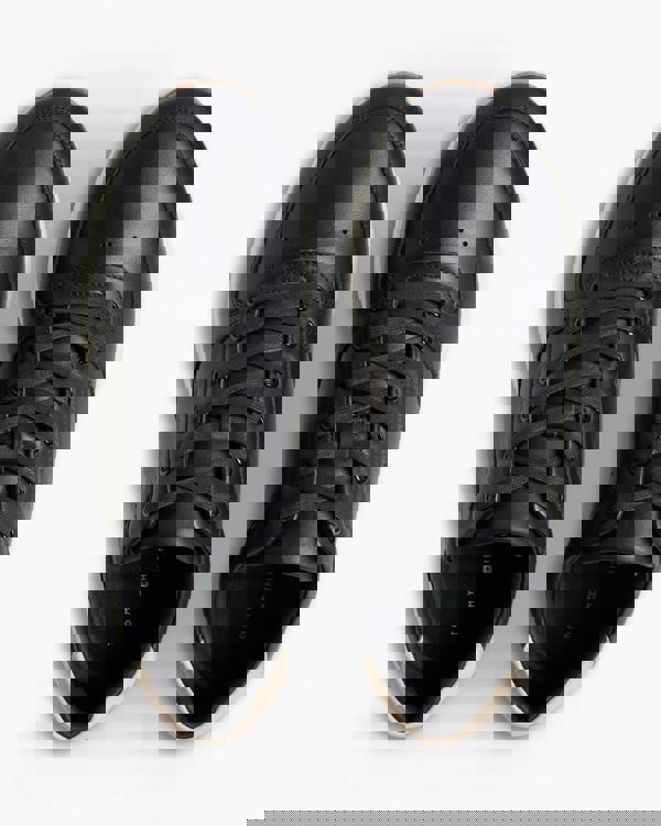 Tommy Hilfiger Newport Leather Mens Trainers - Black