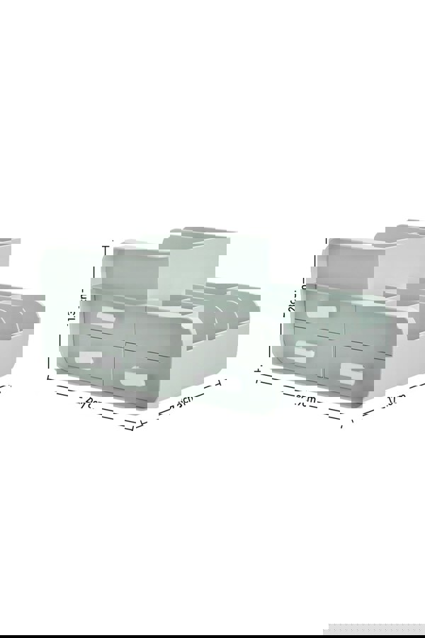 Living and Home Makeup Desk Organizer With Drawers,Countertop Organizer for Home Dormitory Office