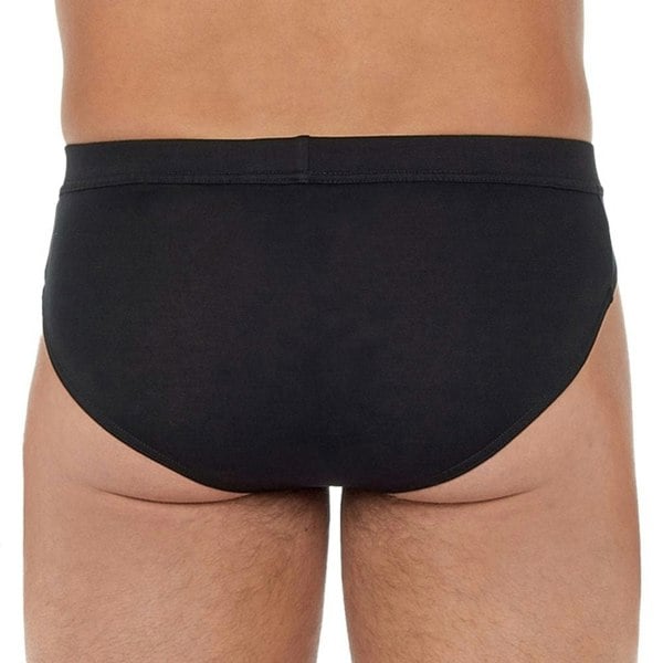 Hom Tencel Soft Comfort Mini Brief, Black
