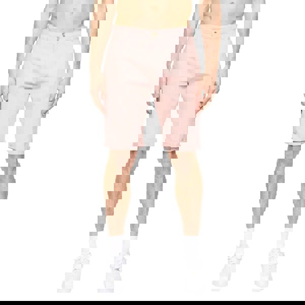 Crosshatch Mens Sinwood Chino Shorts - Soft Pink