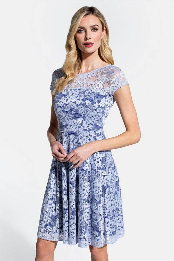 HotSquash Lace Fit N Flare Dress