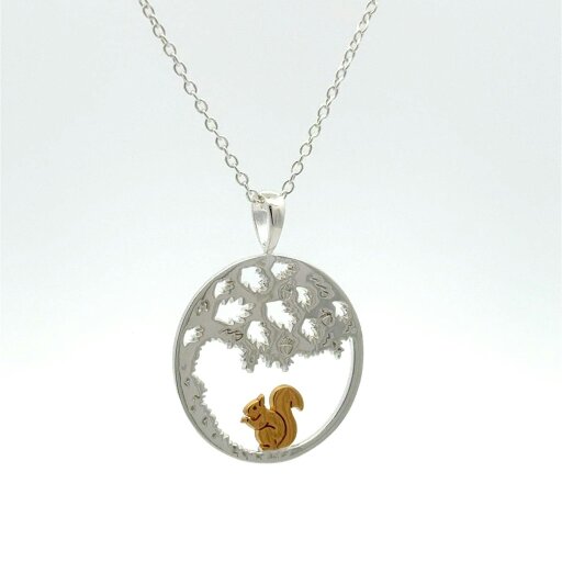 Reeves & Reeves Squirrel Nutkin Necklace
