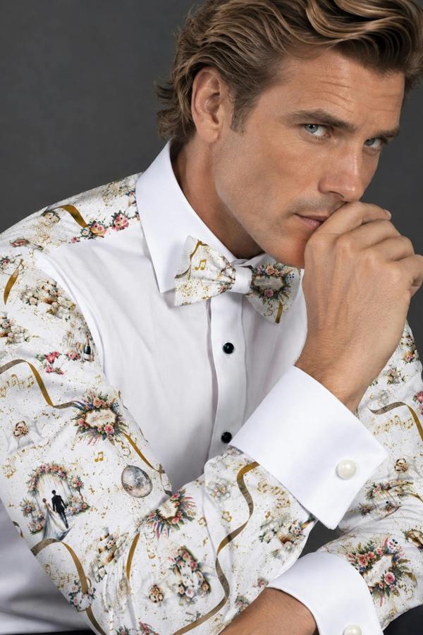 The Wedding Tuxedo Shirt - Claudio Lugli Shirts