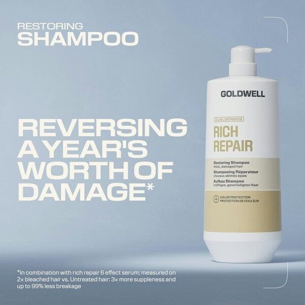 Goldwell Goldwell Dualsenses Rich Repair Restoring Shampoo 1000ml 1000 ml