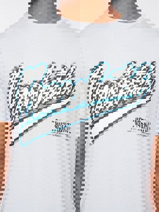 Crosshatch Cronstand T-Shirt Light Blue