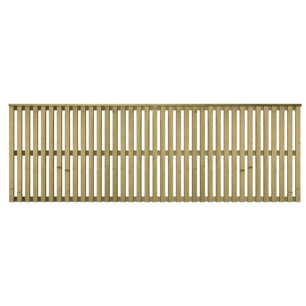 Premier Garden Supplies Tuscany Fence Panel Topper Garden Trellis 6ft x 1-4ft Vertical Decorative Flat Top Fencing Wall-Mount Privacy Screen - Wood - 3, 4 or 5 - 4 Pack Height: 2ft x Width: 6ft (182.8cm) x 4 Pack