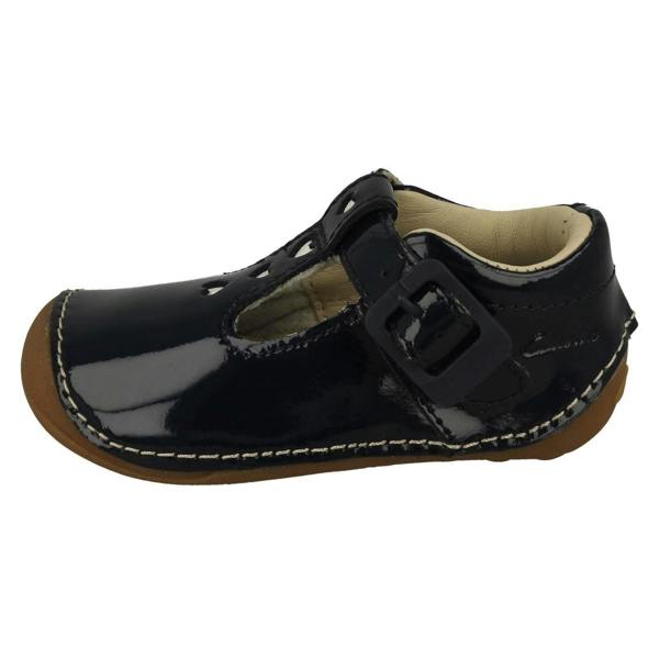 Clarks Girls Clarks Casual Pre Walker Shoes with Heart Detail Tiny Beat T