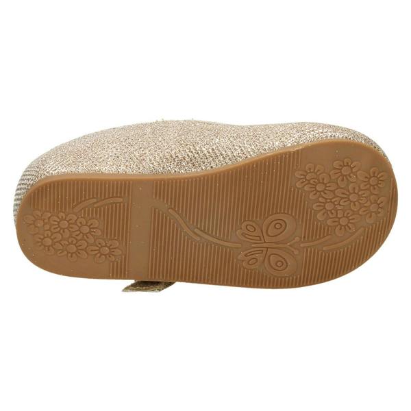 Savannah Girls Savannah Flat Ballerinas With Flower Diamante Trim