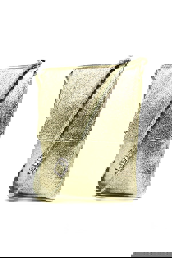 Kitise Stylish Flap Small Genuine Italian Leather Crossbody Bag