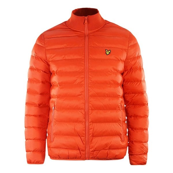 Lyle & Scott Packable Puffer Jacket - Burnt Orange