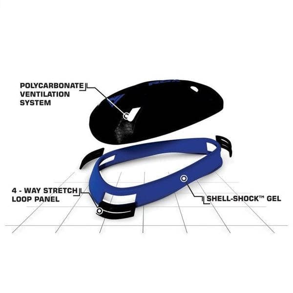 RDX Sports GROIN CUP CHINA BLUE-BLACK