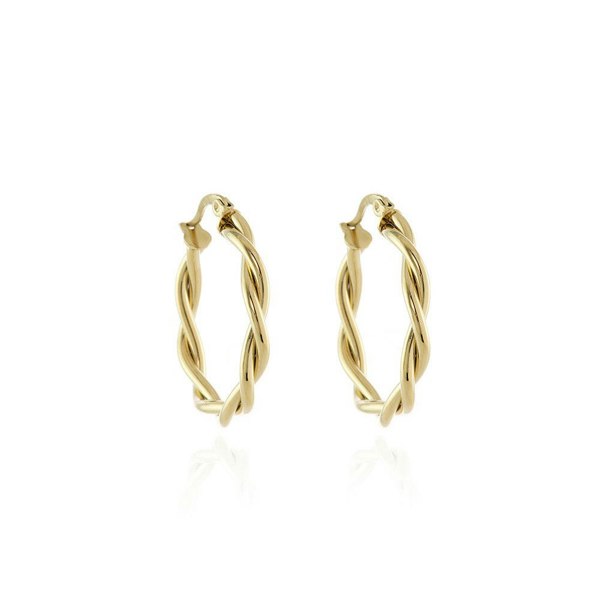 Cachet London Olena Gold Hoop Earrings