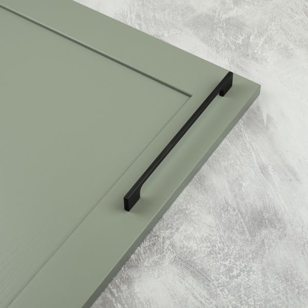 Handle & Home Matt Black Modern Slim Handles