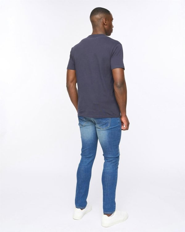 Duck and Cover Mersak T-Shirt Navy