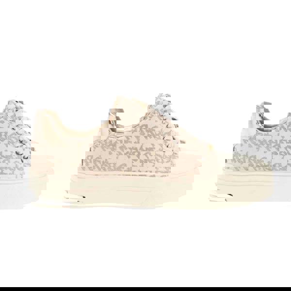 DKNY Womens/Ladies York Lace Up Trainers - White - 