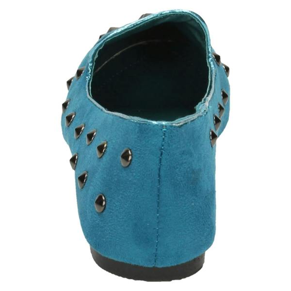 Cutie Girls Cutie Studded Loafer Flat Shoes