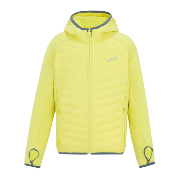Regatta Kids Andreson Hybrid Padded Jacket - Canary Yellow