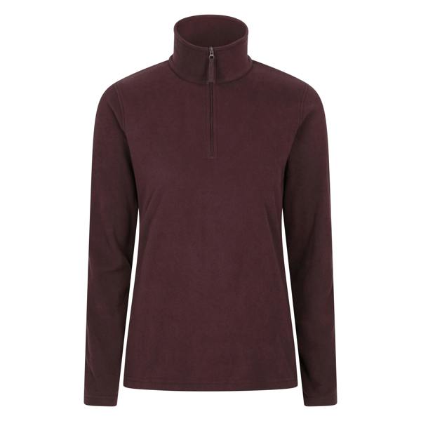 Mountain Warehouse Womens/Ladies Camber II Fleece Top - Brown - 