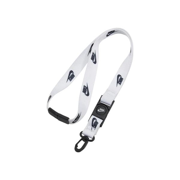 Nike Club 2024 Logo Lanyard - White - 