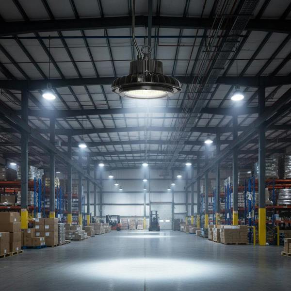 ENER-J UFO LED Highbay, 100W, 14000Lm, 5yrs warranty, 4200K, Samsung LED and LIFUD Driver, 1-10V Dimmable