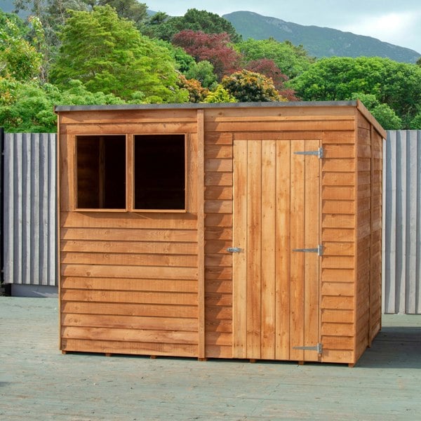 Shire Overlap Pent 8x6 Storage Shed - Best Shed