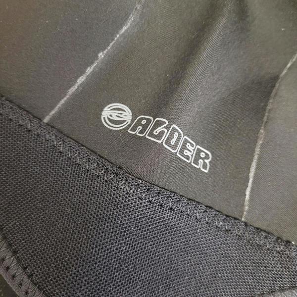 Alder Stealth 2mm Wetsuit Hood Black
