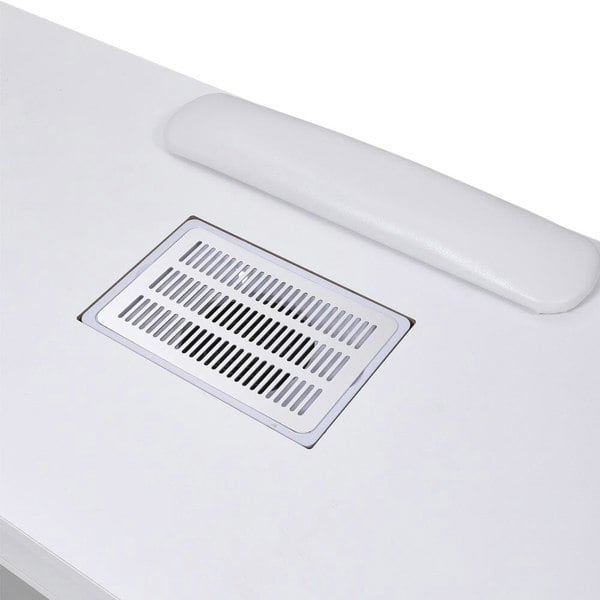 120cm Wide Wheeled Manicure Table with Electric Dust Extractor Dressing Tables Living and Home