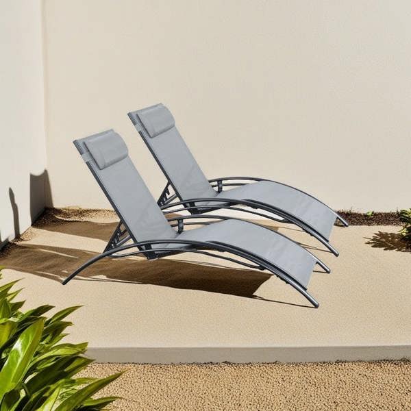 Pair of Bali Sun Loungers - Set of 2 - Madefor.Living