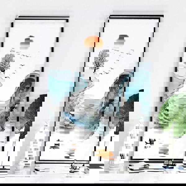 Zen wall art | set of 3 Japanese wall art