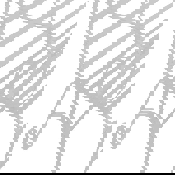 Norfolk Garden Furniture Small Square Coffee Table - Pair