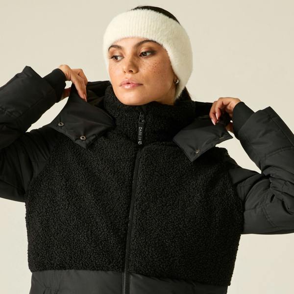 Regatta Womens/Ladies Borg Padded Jacket - Black - 