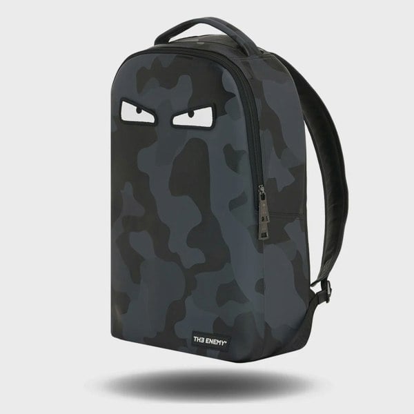 The Enemy Eyes Camo Backpack - Black Camo