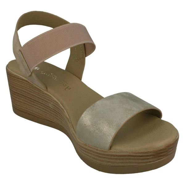Savannah Ladies Savannah Mid Wedge Sandals