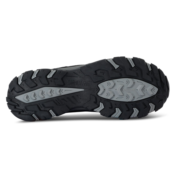 Regatta Mens Holcombe 3 Low Walking Boots - Black/Granite