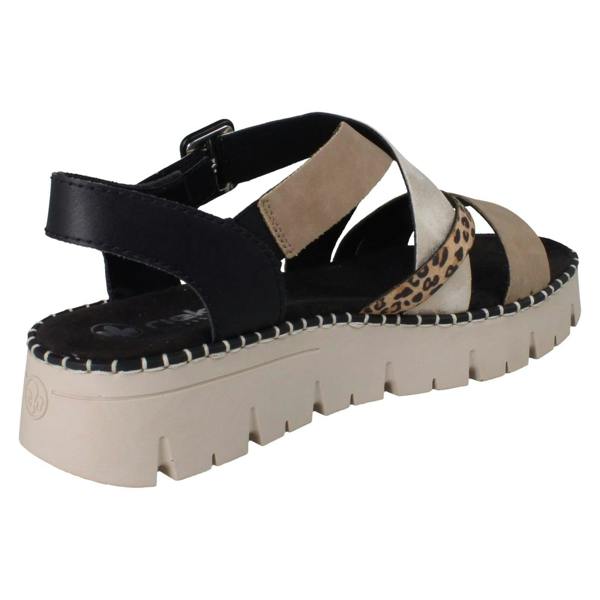 Rieker Ladies Rieker Wedge Sandals V1063