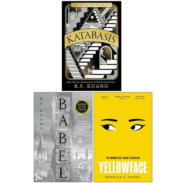 R.F. Kuang Collection 3 Books Set (Katabasis, Babel and Yellowface)