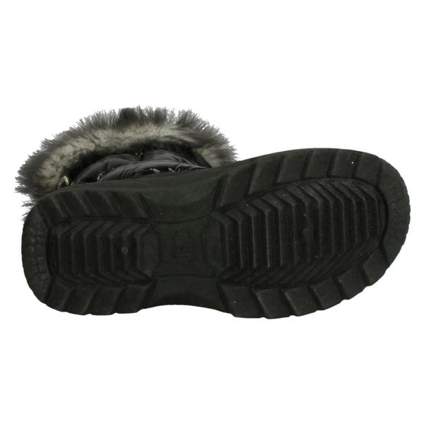 Spot On Girls Spot On Fur Lined Snow Boots