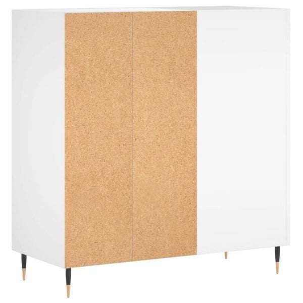 Berkfield Record Cabinet White 84.5x38x89 cm Engineered Wood