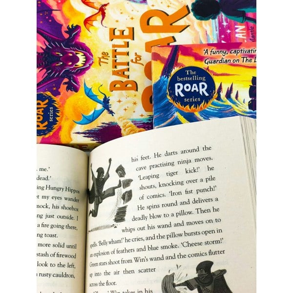 The Land of Roar Series 3 Book Set by Jenny McLachlan, Land of Roar, Return to Roar, Battle for Roar