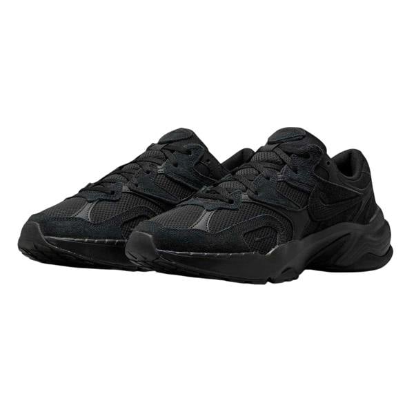 Nike Womens/Ladies Al8 Suede Chunky Sole Trainers - Triple Black - 