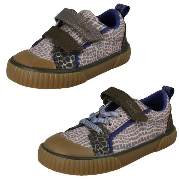 Clarks Boys Clarks Canvas Foxing Flare