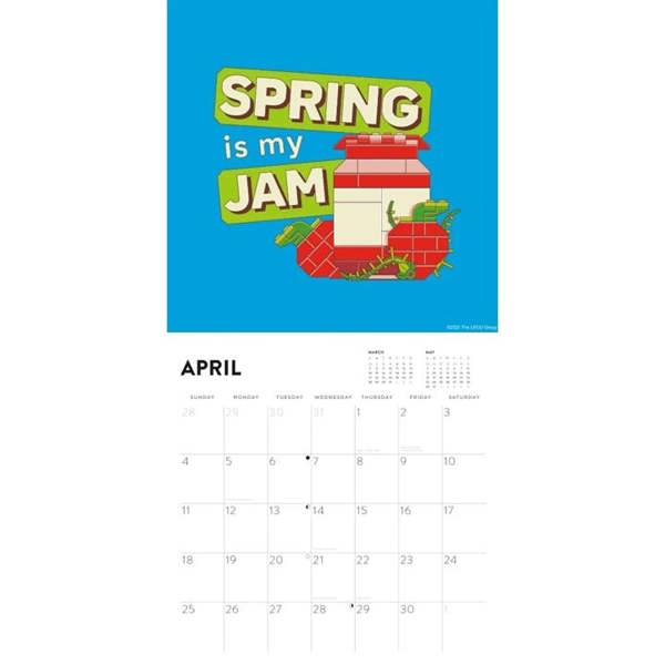 Chronicle Books Lego Calendar 2027, Wall Calendars, Month To View, Entertainment, Gift