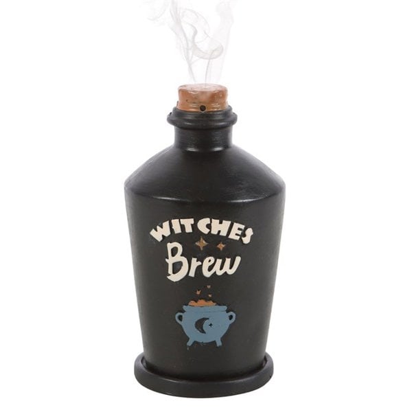 Serano Witches Brew Potion Bottle Incense Cone Burner